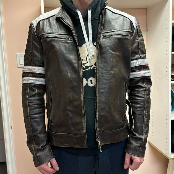 Other - Leather jacket. Men’s size M.